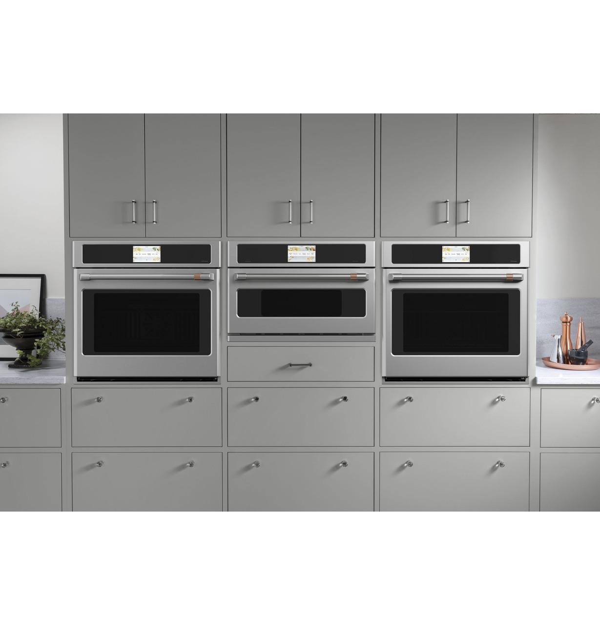 Cafe CTS70DP2NS1 CAF(EBACK)™ 30" Smart Single Wall Oven with Convection