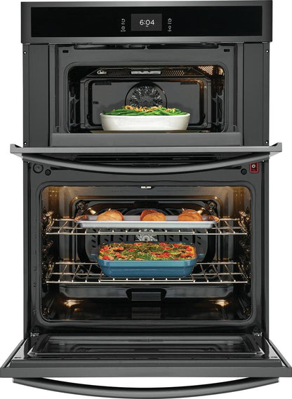 Frigidaire GCWM3067AD 30" Electric Wall Oven and Microwave Combination