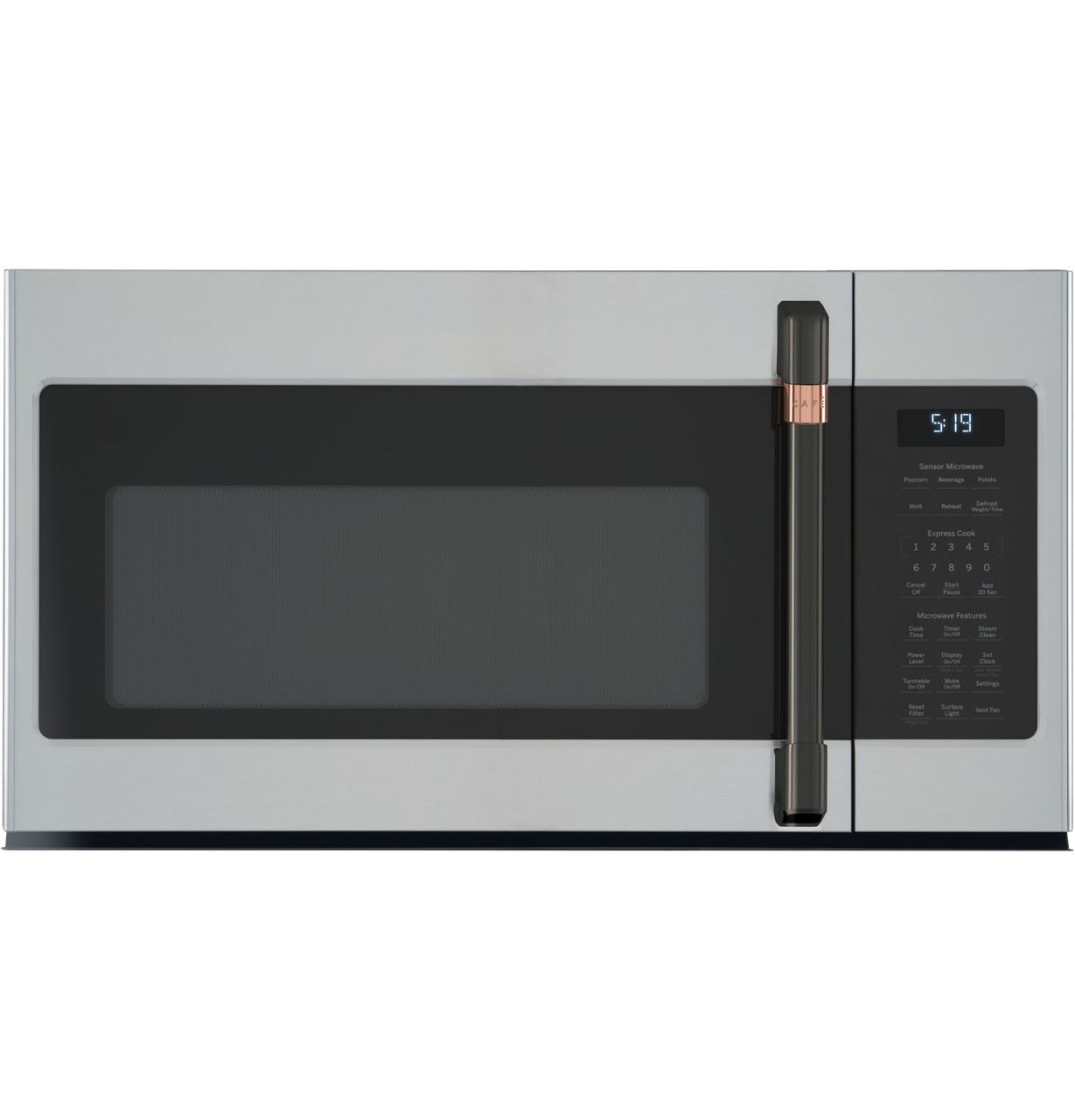 Cafe CVM519P2PS1 CAF(EBACK)™ 1.9 Cu. Ft. Over-the-Range Microwave Oven