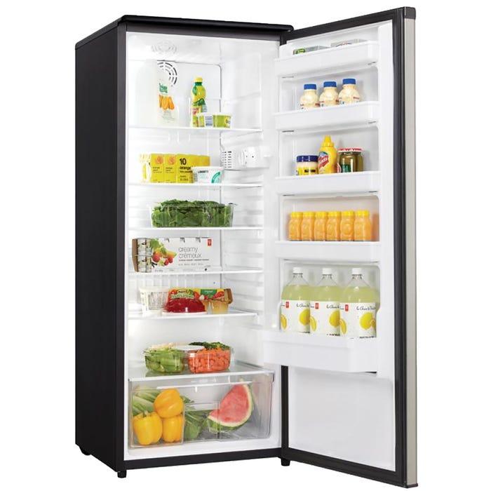 DAR110A1BSLDD Danby Designer 11.0 cu. ft. Apartment Size Fridge in Stainless Steel