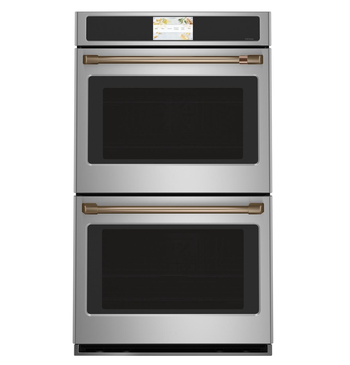 Cafe CXWD0H0PMBZ CAF(EBACK)™ 2 - 30" Double Wall Oven Handles - Brushed Bronze