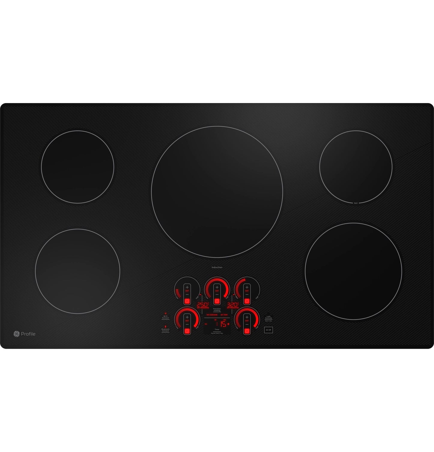 PHP7036DTBB GE Profile™ ENERGY STAR® 36" Built-In Touch Control Induction Cooktop