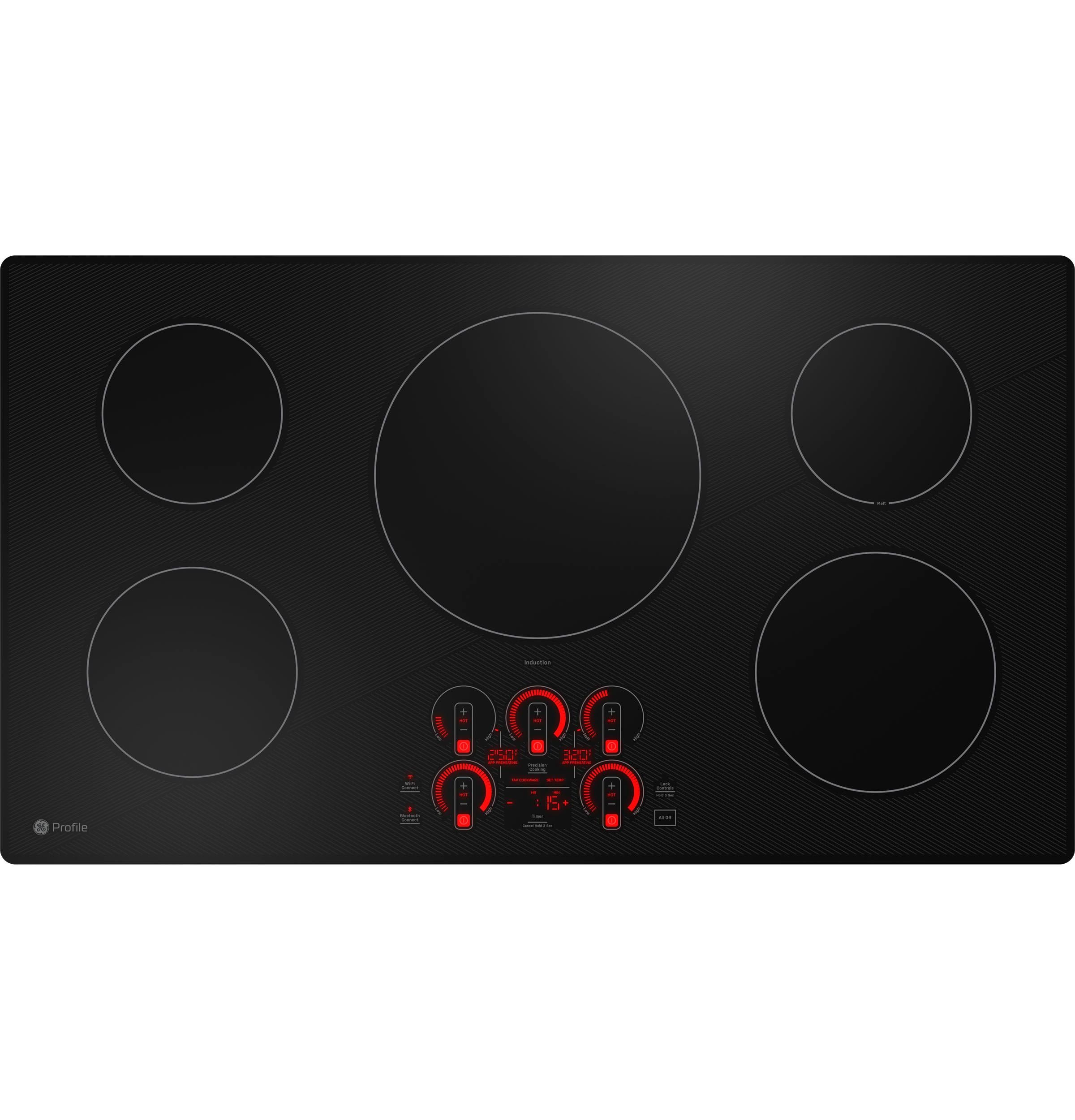 GE Profile™ 36 Built-In Touch Control Induction Cooktop - PHP7036DTBB
