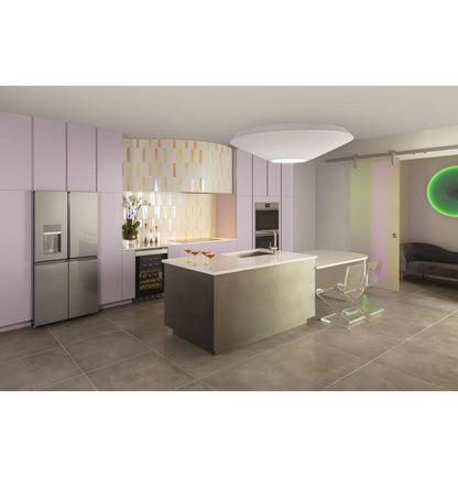 Cafe CTD90DM2NS5 CAF(EBACK)™ 30" Smart Built-In Convection Double Wall Oven in Platinum Glass
