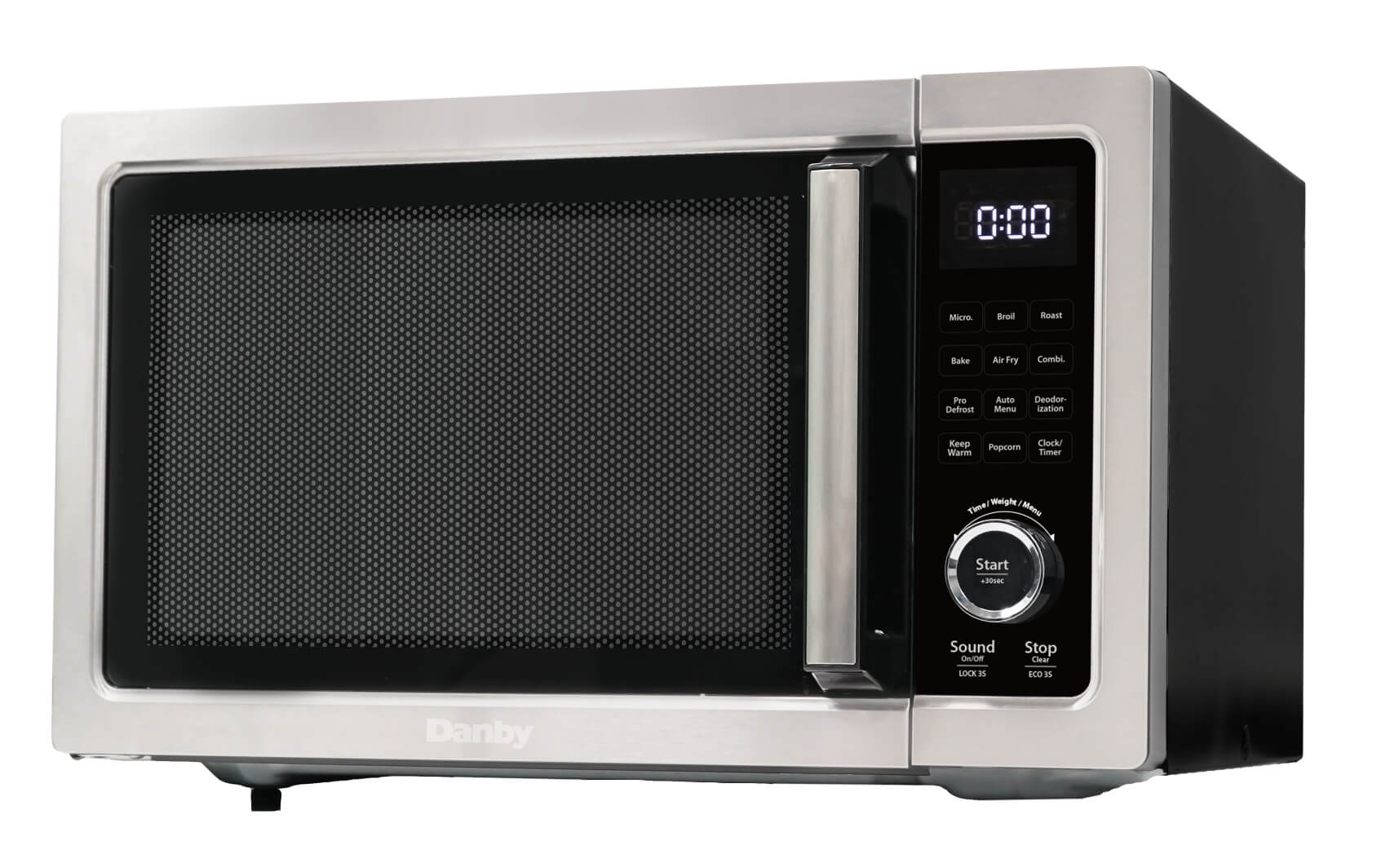 DDMW1061BSS6 Danby 5 in 1 Multifunctional Microwave Oven with Air Fry, Convection roast/bake, Broil/grill, combination cooking