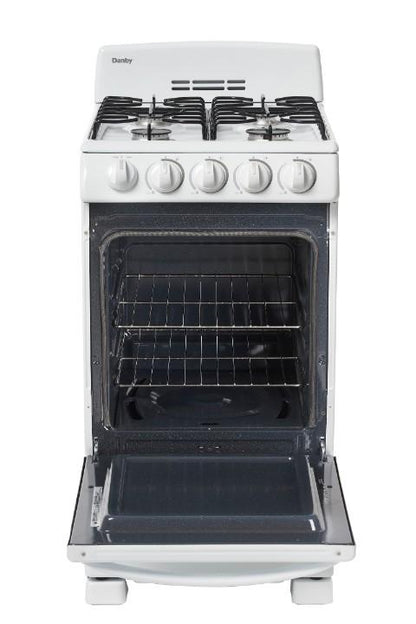 DR202WGLP Danby 20" Wide Gas Range in White