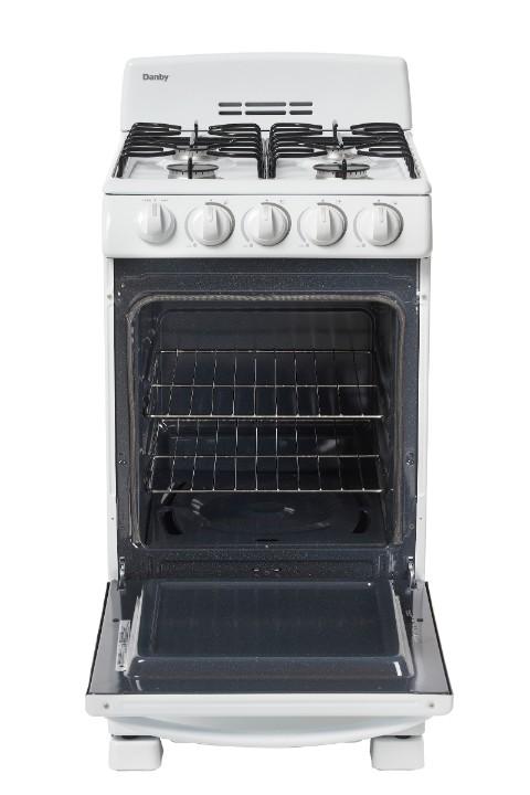 DR202WGLP Danby 20" Wide Gas Range in White