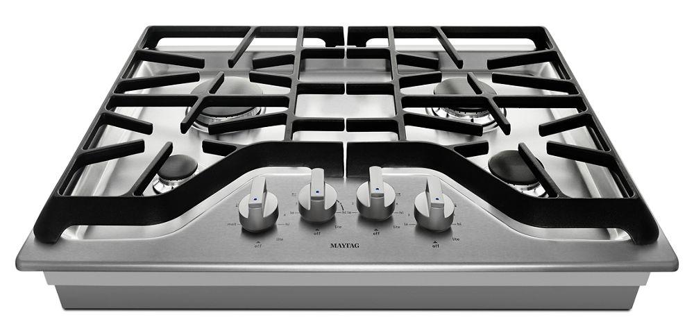 30-inch Wide Gas Cooktop with Power Burner