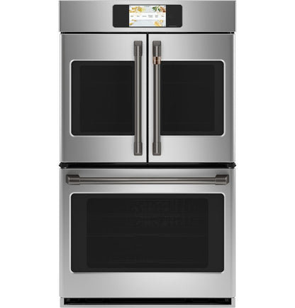 Cafe CTD90FP2NS1 CAF(EBACK)™ Professional Series 30" Smart Built-In Convection French-Door Double Wall Oven
