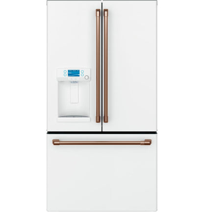 Cafe CFE28TP4MW2 CAF(EBACK)™ ENERGY STAR® 27.7 Cu. Ft. Smart French-Door Refrigerator with Hot Water Dispenser