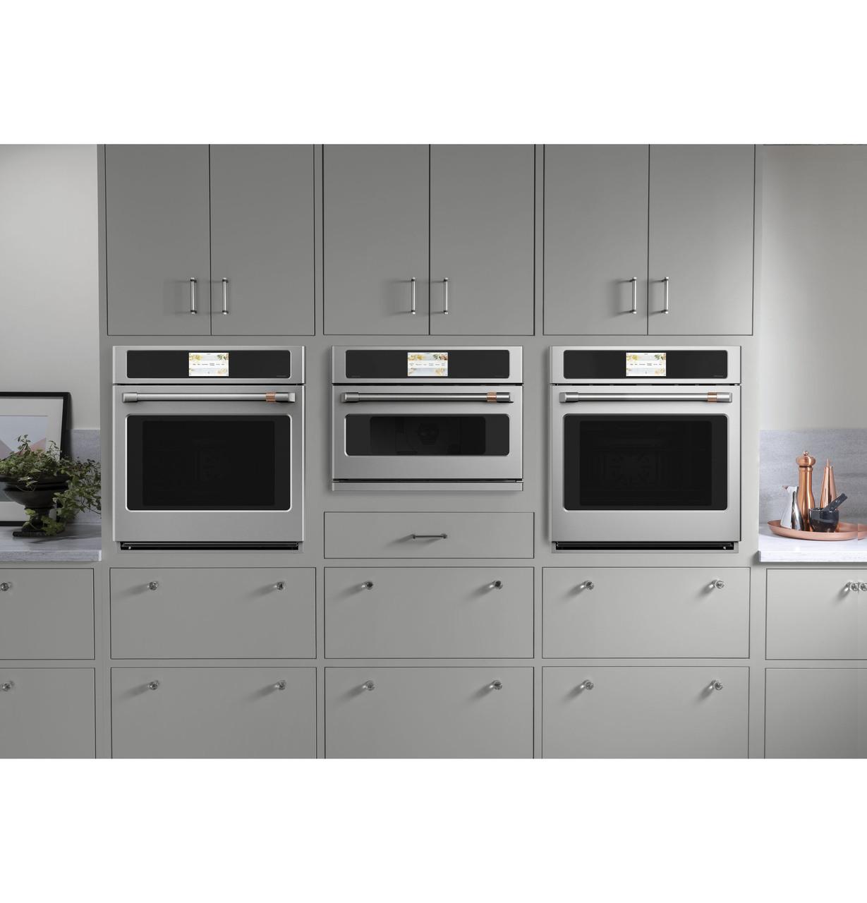 Cafe CKS70DP2NS1 CAF(EBACK)™ 27" Smart Single Wall Oven with Convection