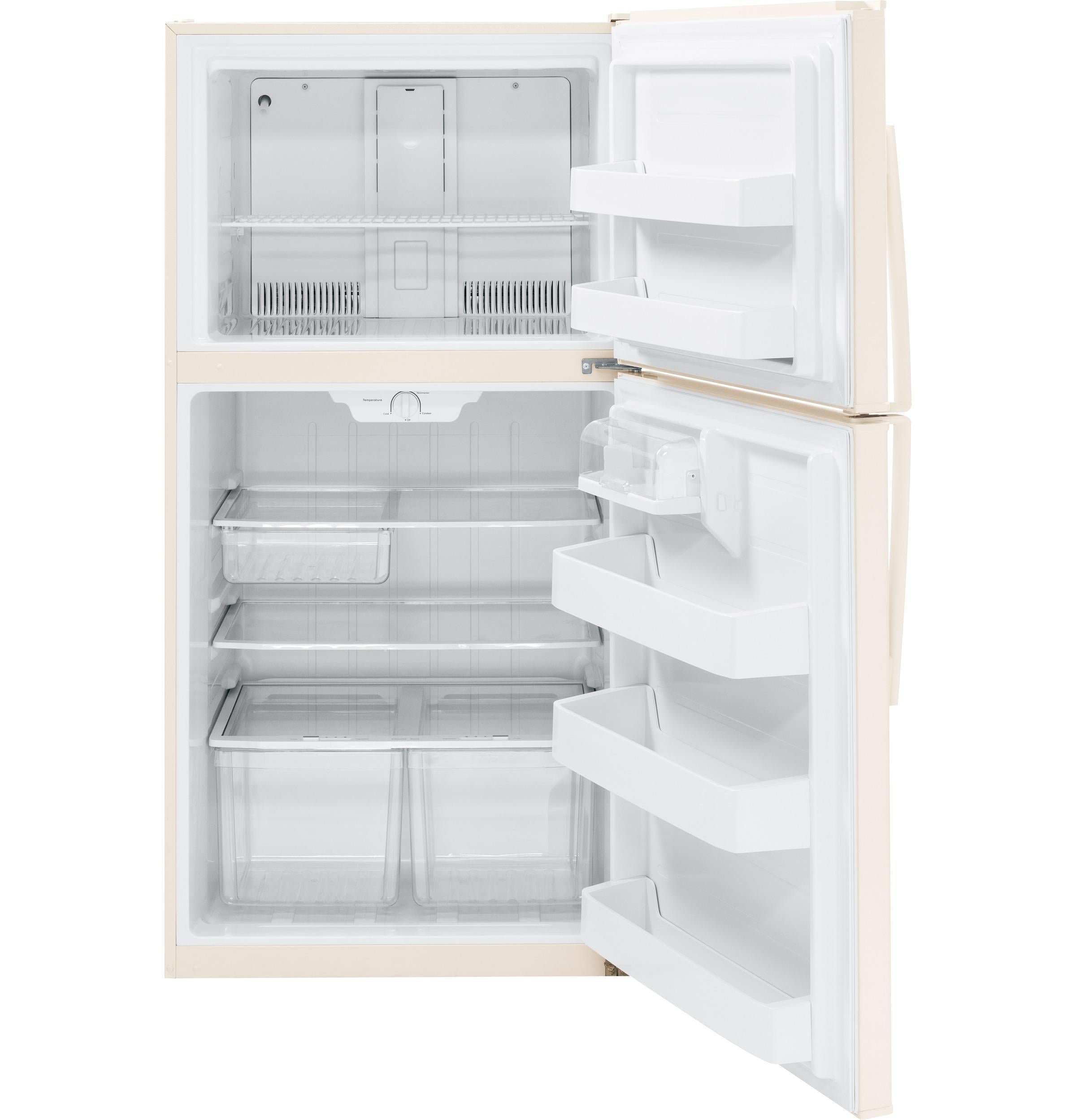 GE® ENERGY STAR® 21.1 Cu. Ft. Top-Freezer Refrigerator