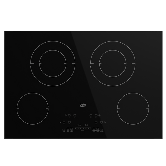 Beko ECTM30102 30" Built-In Electric Cooktop with 4 Burners and Touch Control