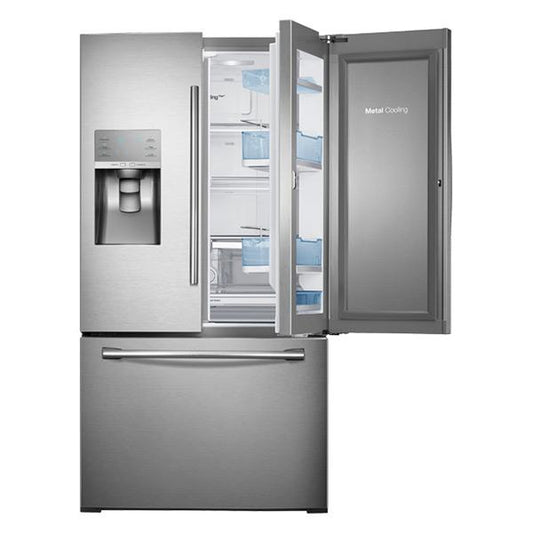 Samsung RF30HDEDTSR 36" Wide, 30 cu. ft. Capacity 3-Door French Door Food ShowCase Refrigerator with Dual Ice Maker (Stainless Steel)