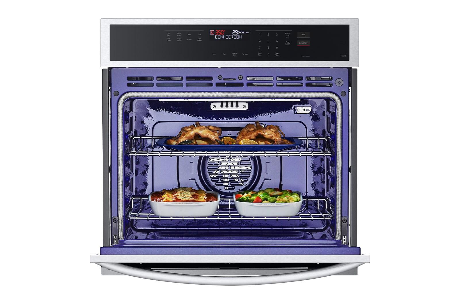 Lg WSEP4723F 4.7 cu. ft. Smart Wall Oven with Convection and Air Fry