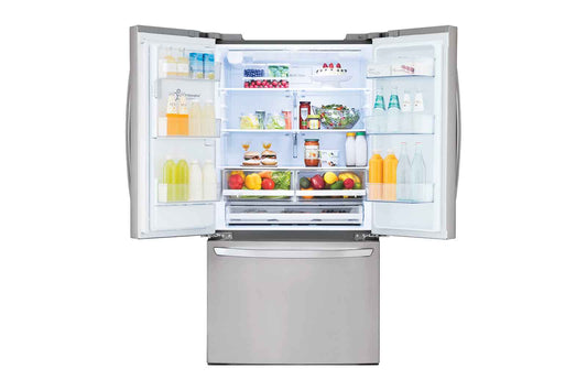 Lg LRFS28XBS 28 cu. ft. 3 Door French Door, Standard Depth, Ice and Water with Single Ice Maker