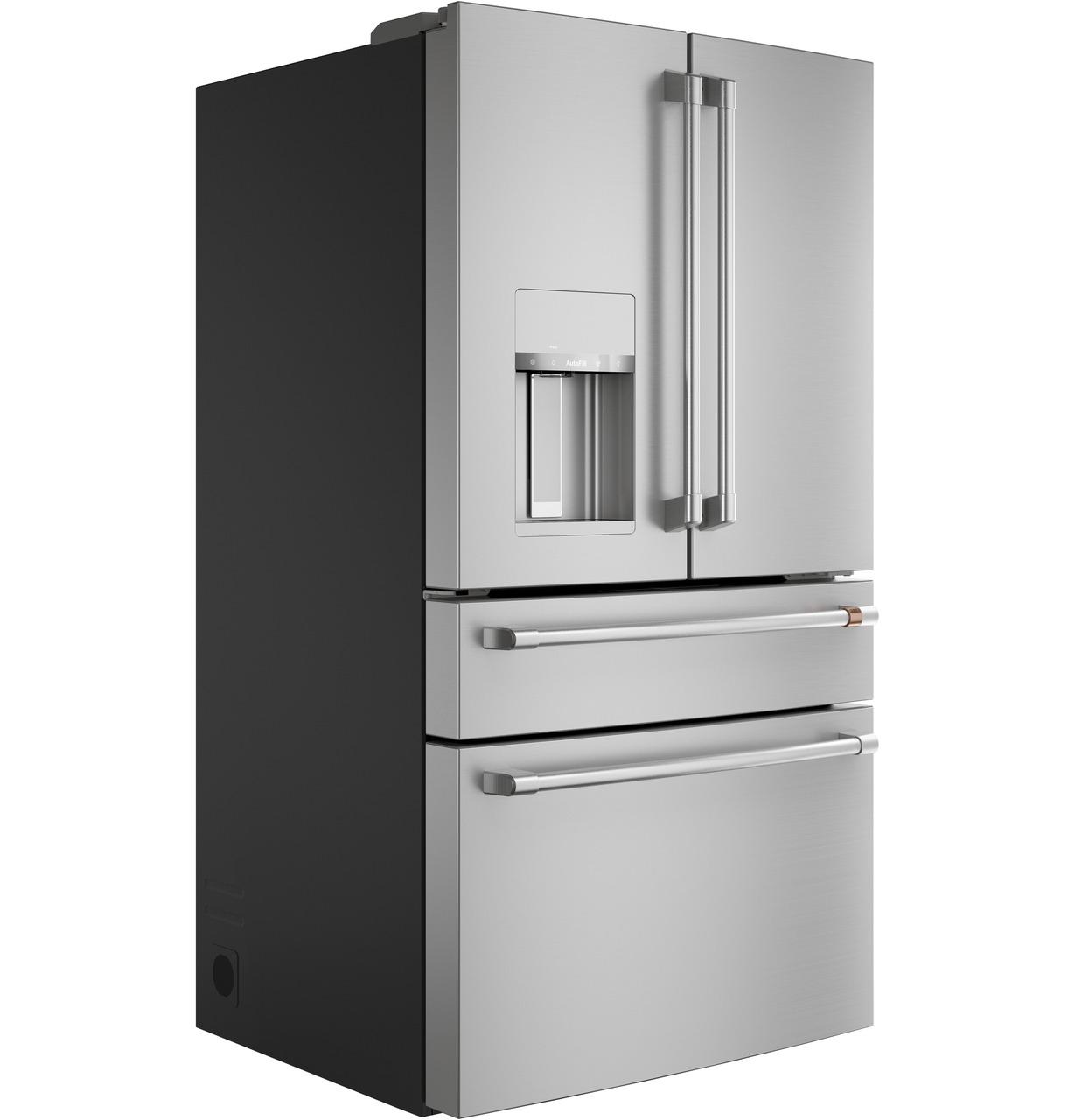 Cafe CVE28DP2NS1 Caf(eback)™ ENERGY STAR® 27.8 Cu. Ft. Smart 4-Door French-Door Refrigerator