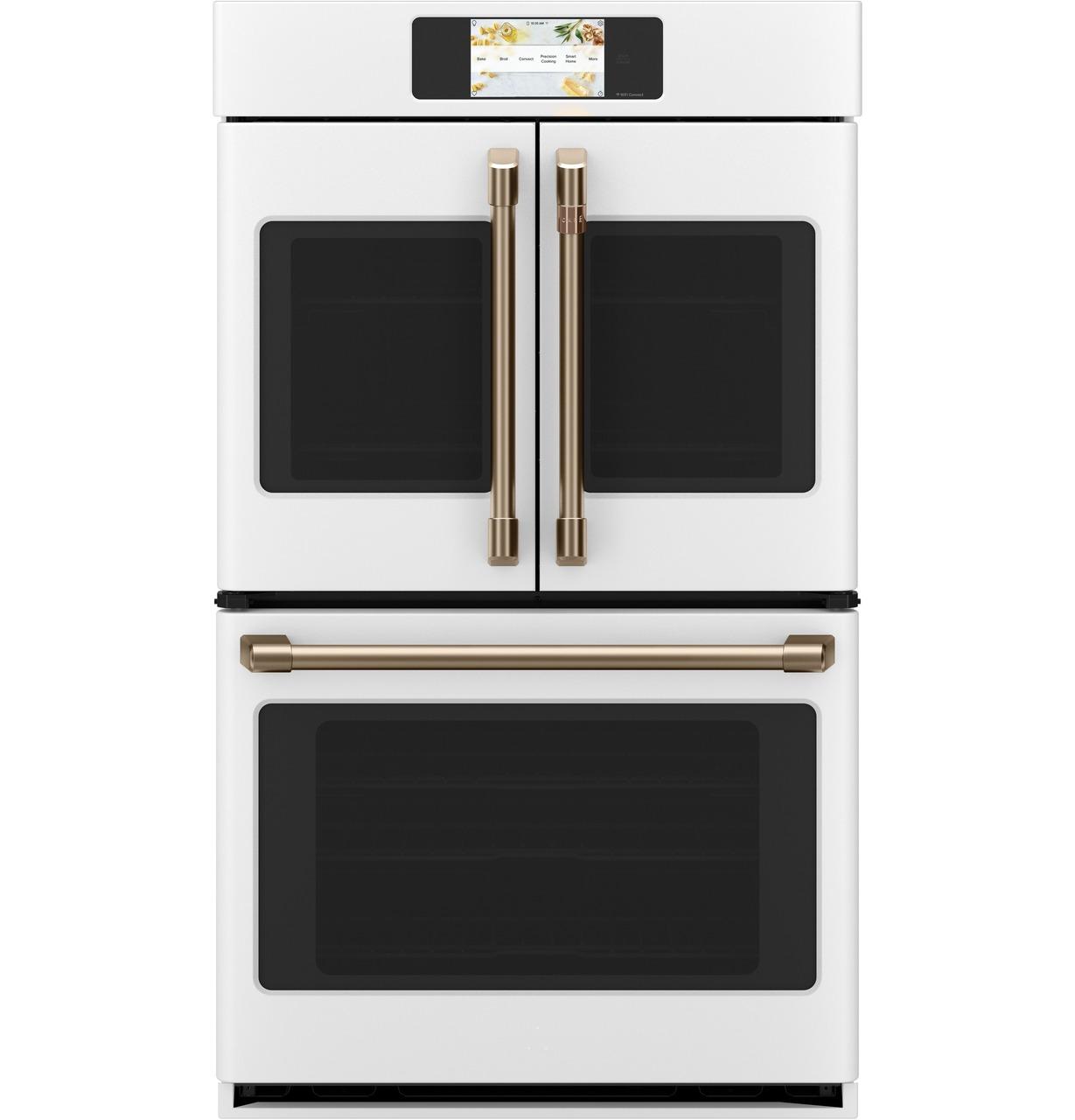 Cafe CTD90FP4NW2 CAF(EBACK)™ Professional Series 30" Smart Built-In Convection French-Door Double Wall Oven