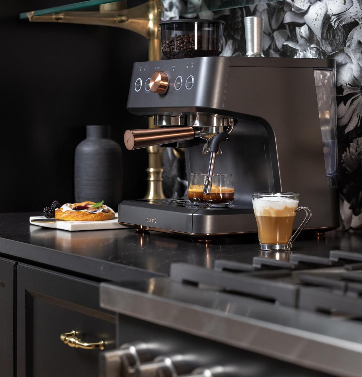 Cafe C7CESAS3RD3 CAF(EBACK)™ BELLISSIMO Semi Automatic Espresso Machine + Frother