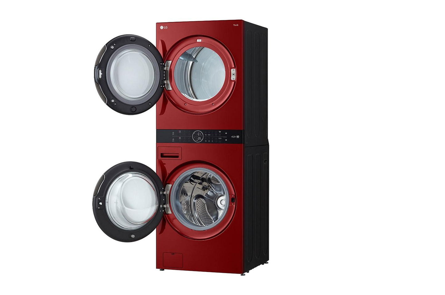 Lg Single Unit Front Load LG WashTower™ with Center Control™ 4.5 cu. ft. Washer and 7.4 cu. ft. Electric Dryer.