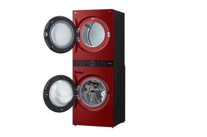 Lg Single Unit Front Load LG WashTower™ with Center Control™ 4.5 cu. ft. Washer and 7.4 cu. ft. Electric Dryer.