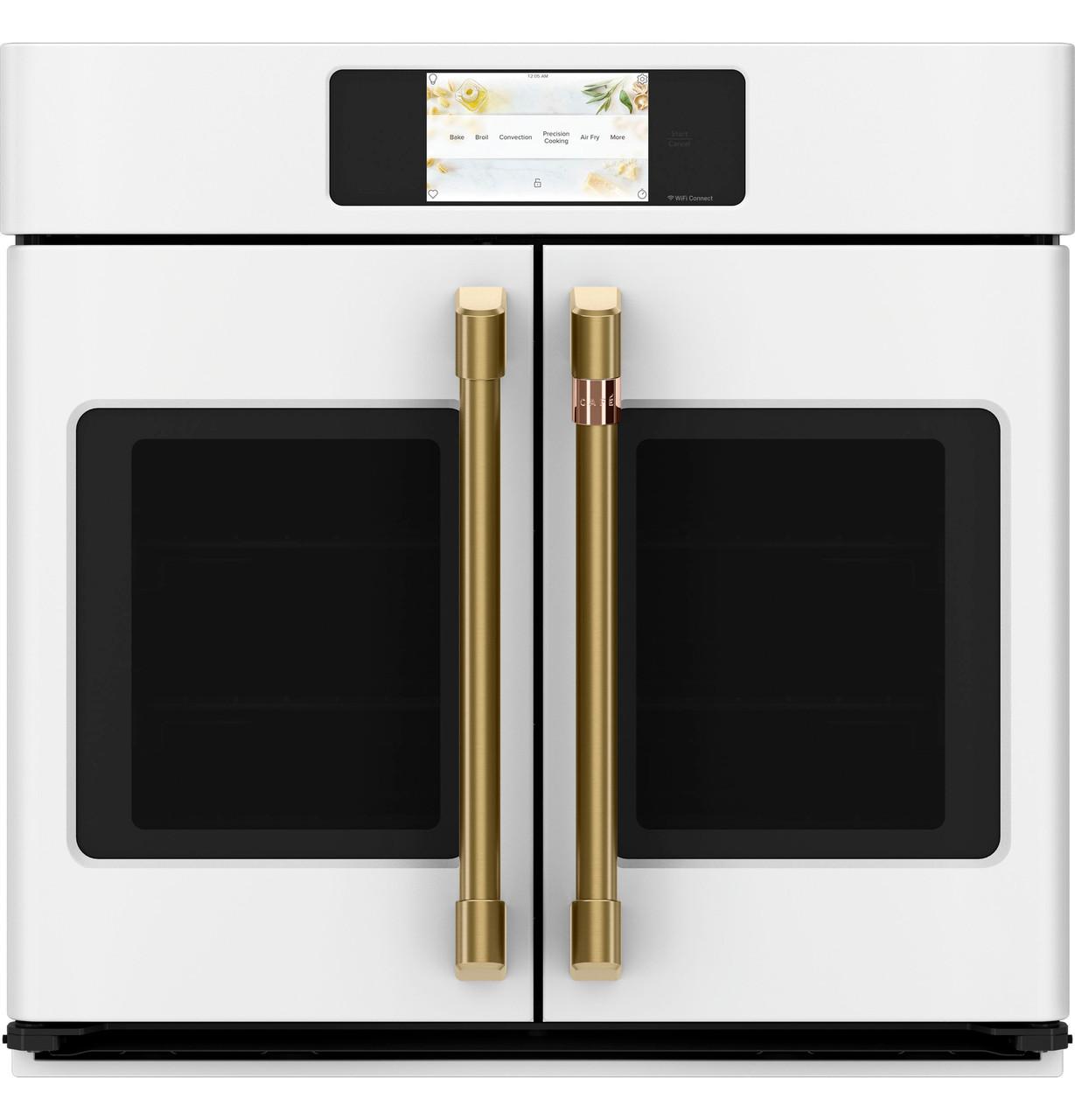 Cafe CTS90FP4NW2 CAF(EBACK)™ Professional Series 30" Smart Built-In Convection French-Door Single Wall Oven