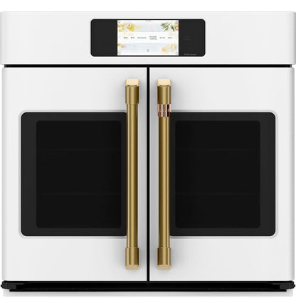 Cafe CTS90FP4NW2 CAF(EBACK)™ Professional Series 30" Smart Built-In Convection French-Door Single Wall Oven
