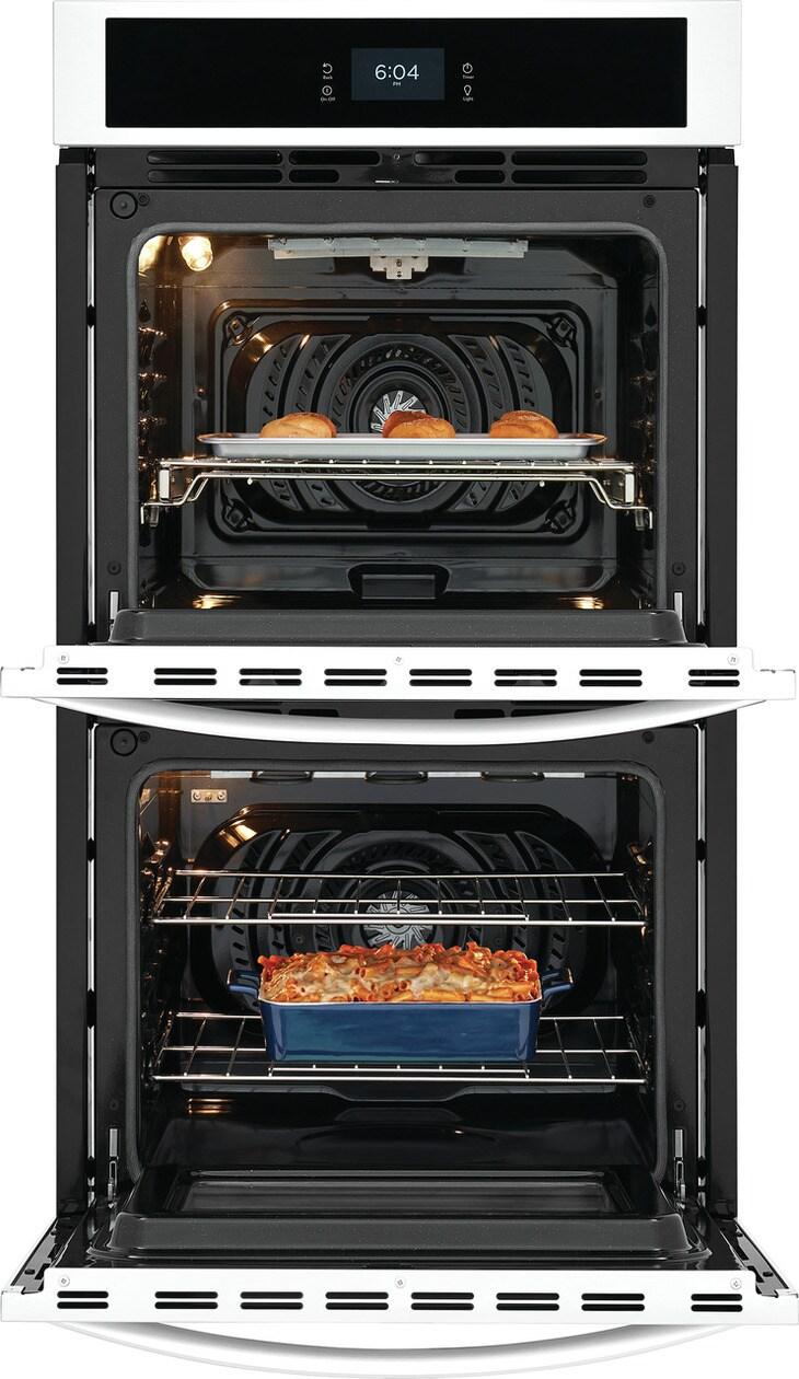 Frigidaire FCWD2727AW 27" Double Electric Wall Oven with Fan Convection