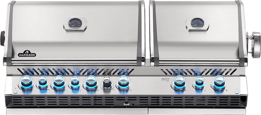 Napoleon Bbq BIPRO825RBIPSS3 Built-in Prestige PRO 825 RBI with Infrared Bottom and Rear Burners , Propane, Stainless Steel