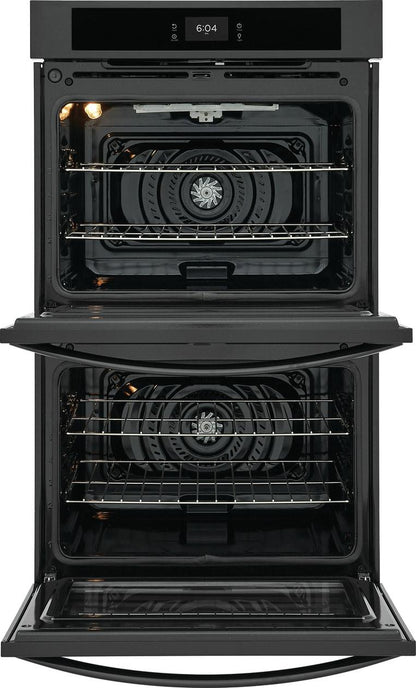 Frigidaire FCWD3027AB 30" Double Electric Wall Oven with Fan Convection