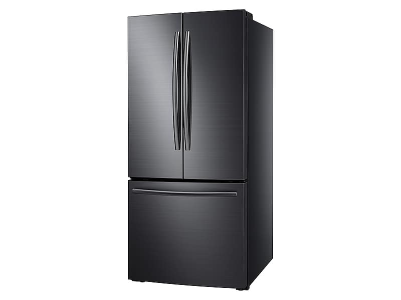 22 cu. ft. French Door Refrigerator in Black Stainless Steel