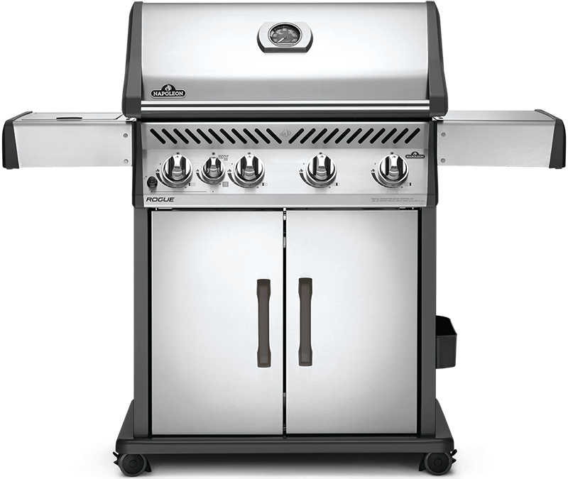 Napoleon Bbq Rogue 525 SIB with Infrared Side Burner , Stainless Steel , Propane