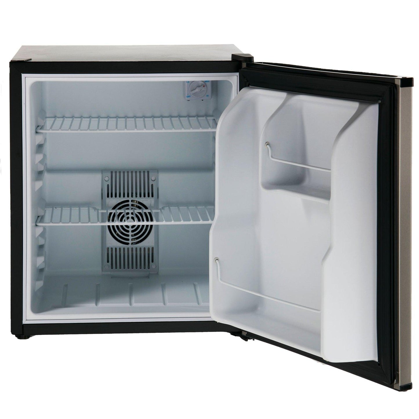 Avanti DCSR17N3SIS 1.7 cu. ft. Portable Superconductor All Refrigerator - Stainless Steel with Black Cabinet / 1.7 cu. ft.