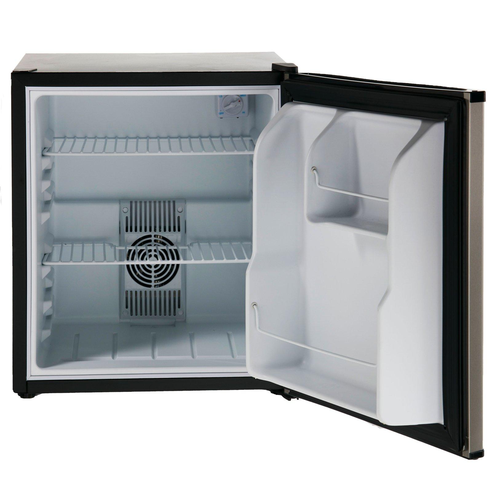 Avanti 1.7 cu. ft. Portable Superconductor All Refrigerator - Stainless Steel with Black Cabinet / 1.7 cu. ft.
