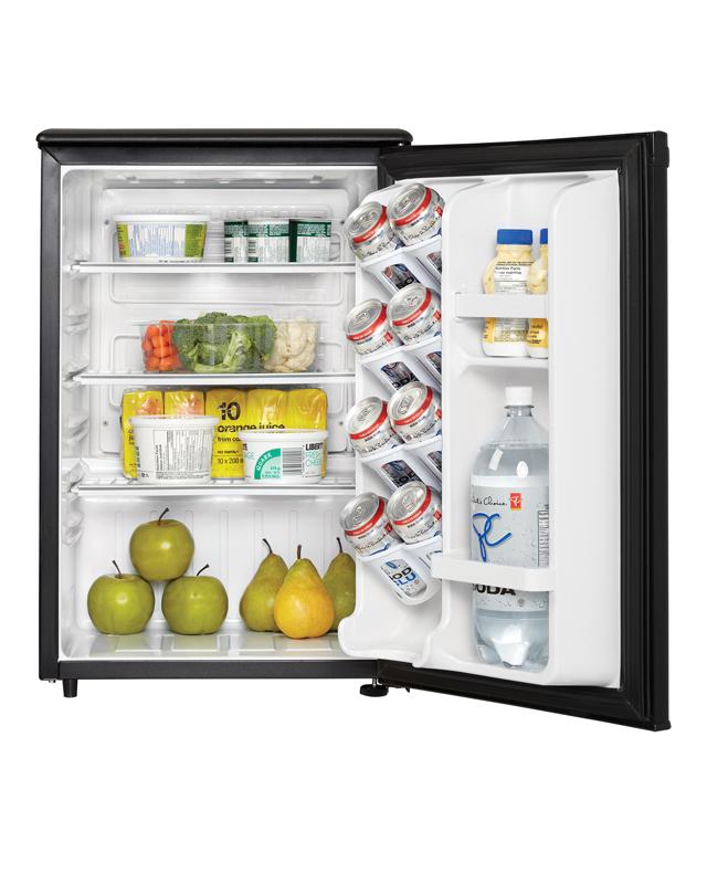 DAR026A1BDD Danby 2.6 cu. ft. Compact Fridge in Black