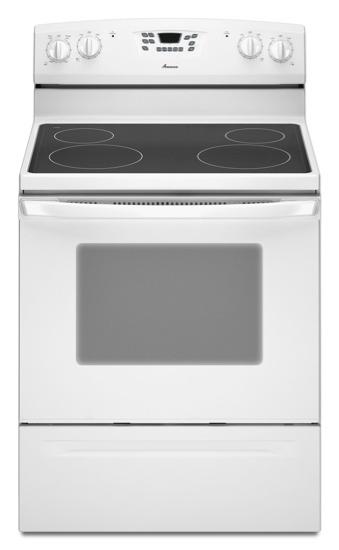 Amana 4.8 cu. ft. Smoothtop Electric Range with Multiple Radiant Elements