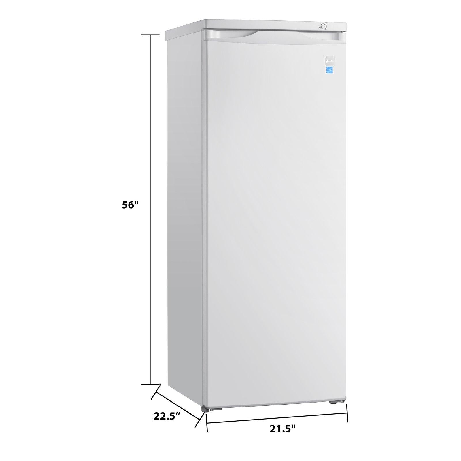 Avanti VF58B0W 5.8 cu. ft. Vertical Freezer - White / 5.8 cu. ft.