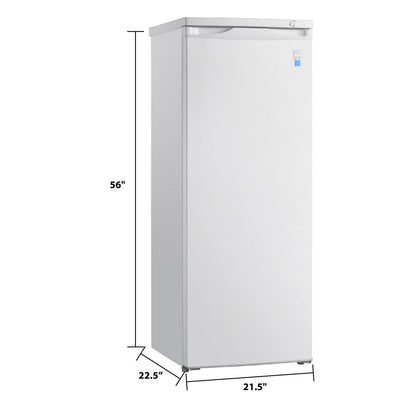Avanti VF58B0W 5.8 cu. ft. Vertical Freezer - White / 5.8 cu. ft.