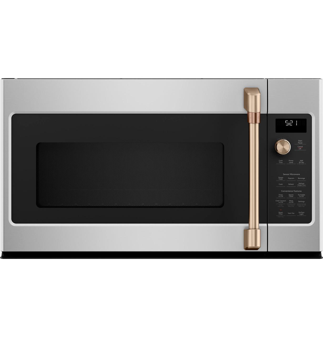 Cafe CVM521P2MS1 CAF(EBACK)™ 2.1 Cu. Ft. Over-the-Range Microwave Oven