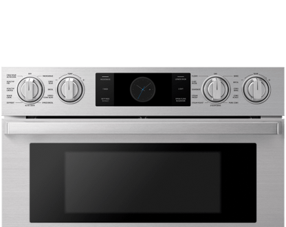 Dacor DOB30P977DS 30" Steam-Assisted Double Wall Oven, Silver Stainless Steel