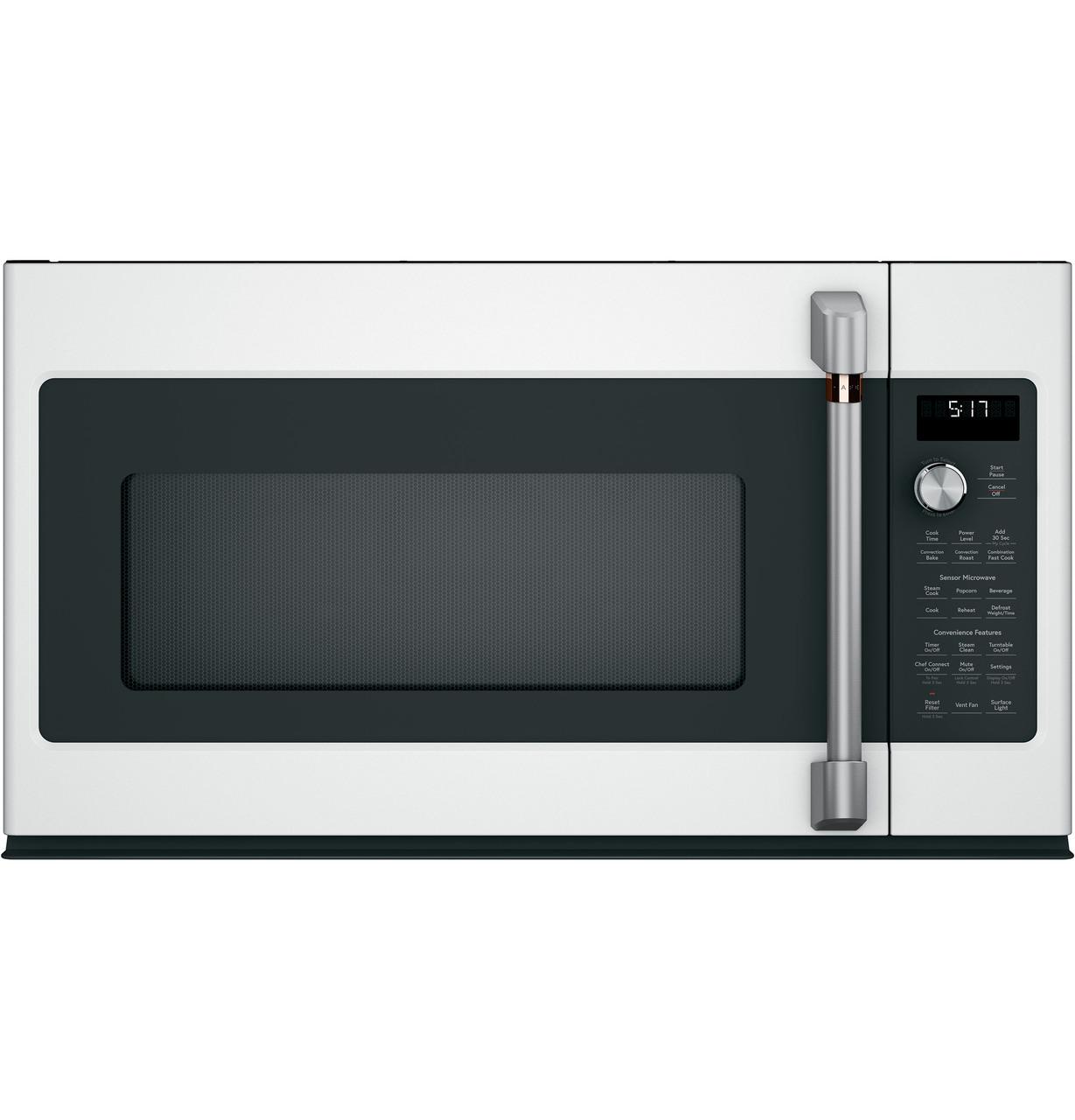 Cafe Caf(eback)™ 1.7 Cu. Ft. Convection Over-the-Range Microwave Oven