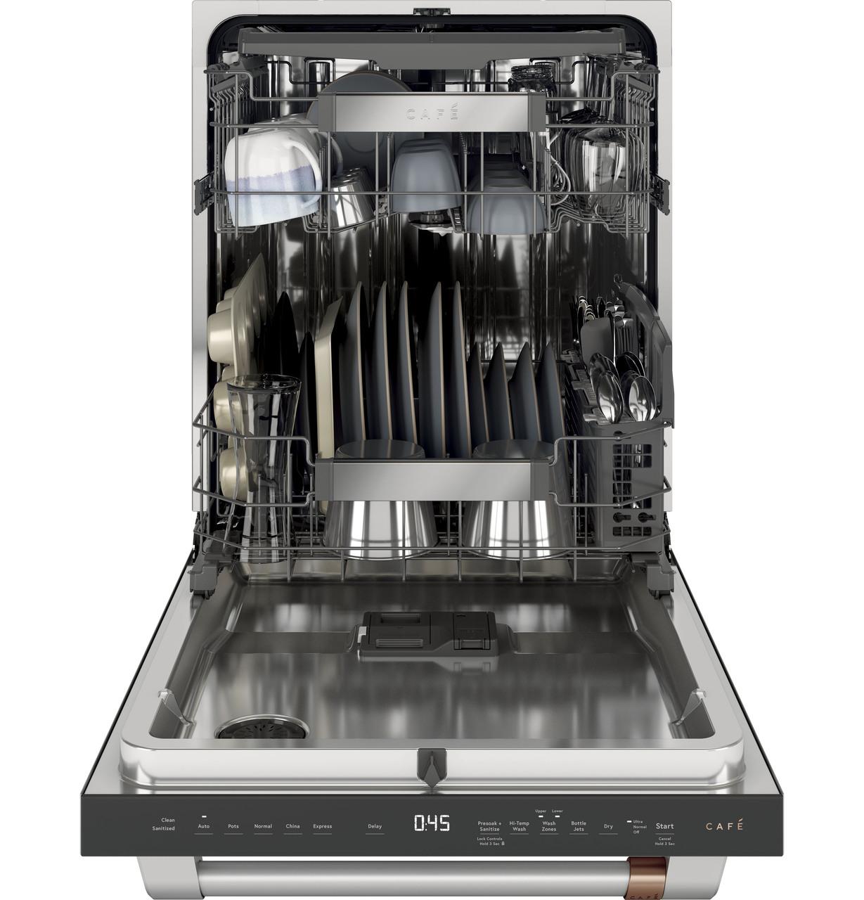 Cafe Caf(eback)™ ENERGY STAR® Stainless Steel Interior Dishwasher with Sanitize and Ultra Wash