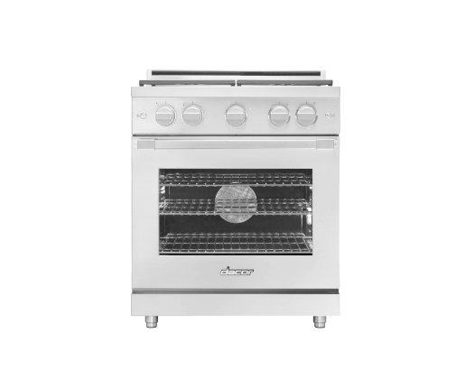 Dacor HGPR30SNG Gas Pro Range, Silver Stainless Steel, Natural Gas