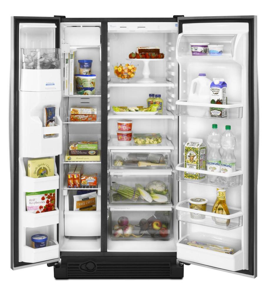 Whirlpool ED2KHAXVQ 22 cu. ft. Side-by-Side Refrigerator with In-Door-Ice® System