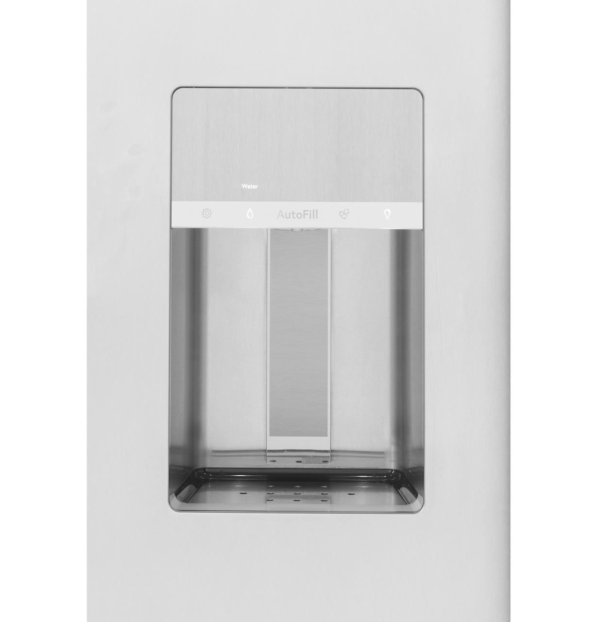 Cafe CSB42YP2RS1 CAF(EBACK)™ 42" Smart Built-In Side-by-Side Refrigerator with Dispenser