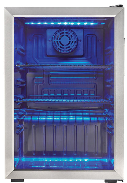 DBC026A1BSSDB Danby 2.6 cu. ft. Free-Standing Beverage Center in Stainless Steel