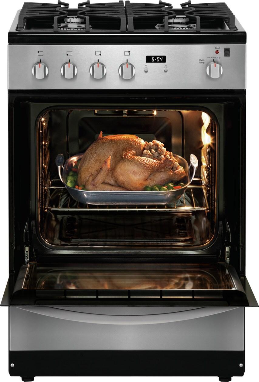 Frigidaire FFGH2422US 24" Front Control Freestanding Gas Range