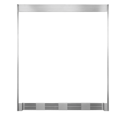 TRIMKITEZ2 Frigidaire 79'' Louvered or 75'' Collar Stainless Steel Trim Kit