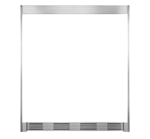TRIMKITEZ2 Frigidaire 79'' Louvered or 75'' Collar Stainless Steel Trim Kit