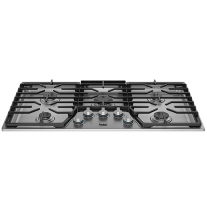 Beko BCTG36500SS 36" Built-In Gas Cooktop with 5 Burners